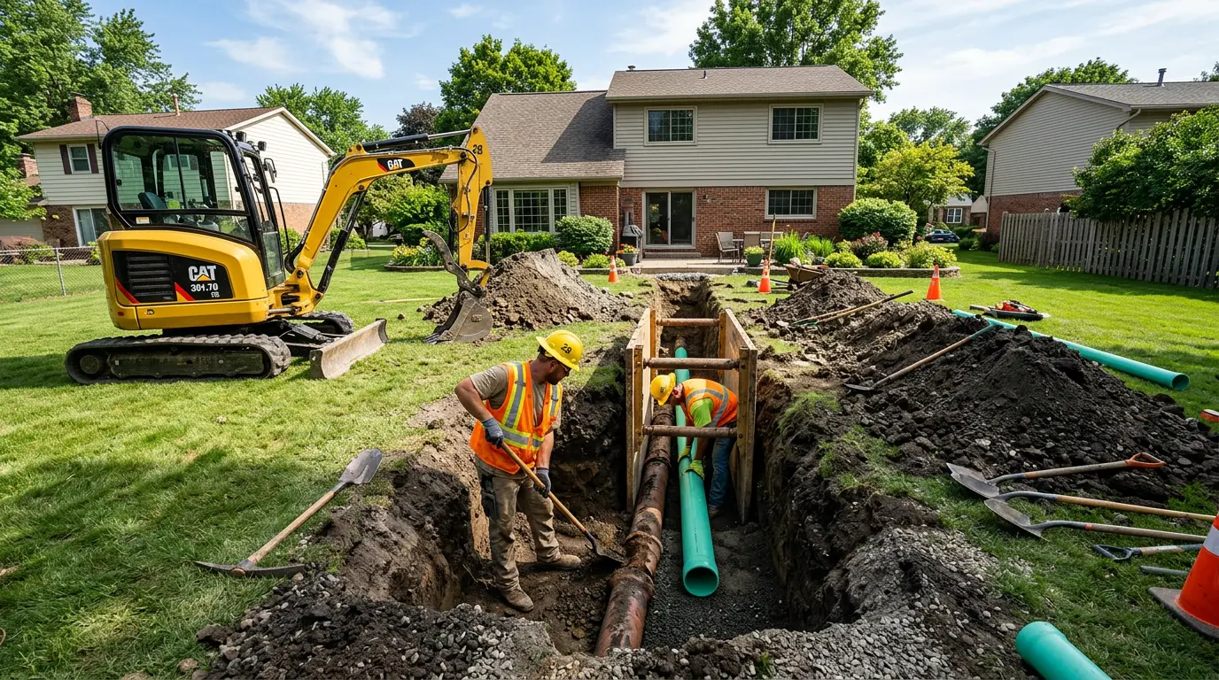 Sewer Line Repair in Bellingham, MA